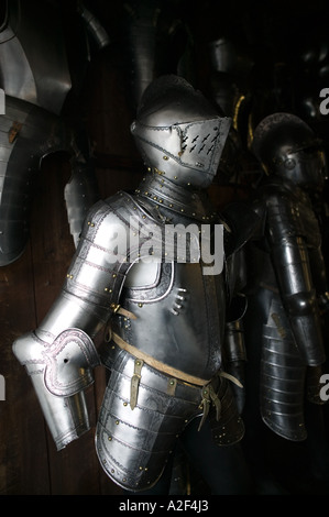 L'Autriche, Styrie (Stiermark), Musée Landeszeughaus GRAZ : Provincial / Armory (b.1642)17e siècle Armor Banque D'Images