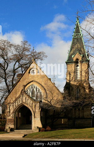 Crématorium de Toronto centre-ville de Toronto (Ontario) Canada Chapelle Chapelle où fut tourné Quatre mariages et un enterrement Banque D'Images