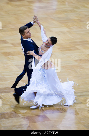 Bal danse danseurs professionnels Banque D'Images