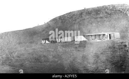 Mahatma Gandhi ashram, la ferme Tolstoï, colonie donnée par Herman Kallenback, Transvaal, Johannesburg, Afrique du Sud, 1913, ancienne image vintage 1900s Banque D'Images