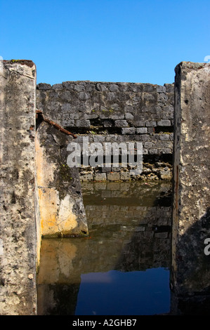 Fuerte de San Jeronimo, Portobelo, Colon, République de Panama, en Amérique centrale, au cours de la bi et devils annuel festival congo Banque D'Images