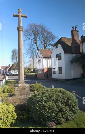 Monument commémoratif de guerre par la rivière Meon Meon est à Hampshire Banque D'Images