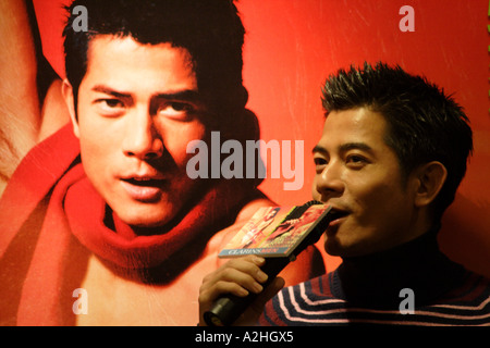 Aaron Kwok , Megastar Pop asiatique ( musique et cinéma ) Banque D'Images