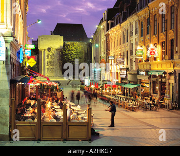 FRANCE NORD/PAS-DE-CALAIS LILLE RUE RIHOUR Banque D'Images