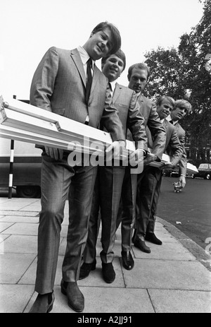 Beach BOYS American Group à Londres, novembre 1964 . Photo: Tony Gale Banque D'Images