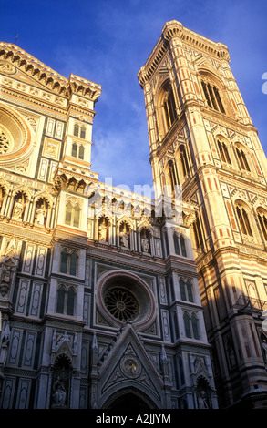 Italie Florence Cathédrale de Santa Maria del Fiore, la Piazza del Duomo Duomo Banque D'Images