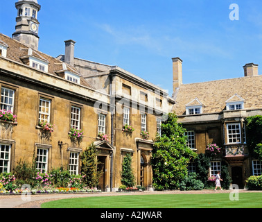 Christ'S College Cambridge, Cambridgeshire, Angleterre, Royaume-Uni Banque D'Images