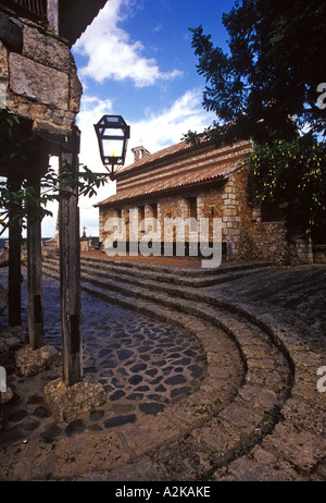 Caraïbes, la République dominicaine, La Romana, Alto Chavon Banque D'Images