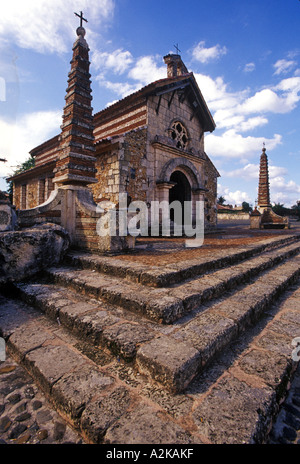 Caraïbes, la République dominicaine, La Romana, Alto Chavon Banque D'Images