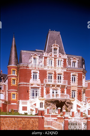 Restaurant, la Villa Maritime, Le Havre en Normandie, France Banque D'Images