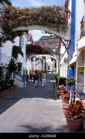 PUERTO DE MOGAN GRAN CANARIA CANARIES EUROPE Banque D'Images