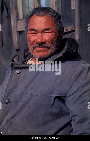 L'Asie, la Russie, la Sibérie, Inchoun Village. Shaman Banque D'Images