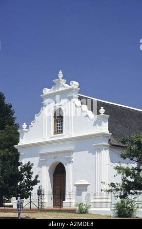 Église de la Mission rhénane à Stellenbosch, Province de Western Cape, Afrique du Sud Banque D'Images