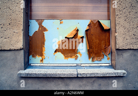 Close-up de mur en pierre patiné Banque D'Images