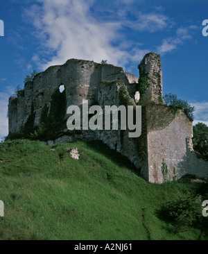 Le 12ème siècle château Gaillard aux Andelys Banque D'Images