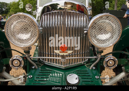 Classic à Aston Martin owners club rally, Waddesdon, Angleterre, juin 2005 Banque D'Images