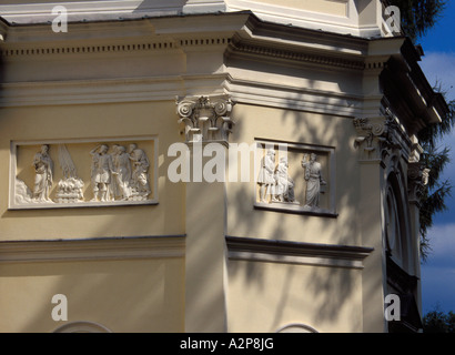 Pologne Varsovie Église de St Anne de Wilanow Banque D'Images