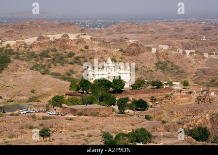 Inde Rajasthan Jodhpur Jaswant Thada mémorial Jaswant Singh II 1899 Banque D'Images