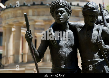 Anzac Square statue de culte du souvenir Brisbane Queensland Australie Banque D'Images