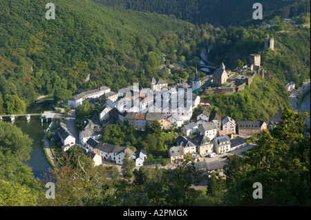 Esch sur sure, Luxembourg Ardennes, Luxembourg Banque D'Images