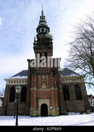 Hiver néerlandais à Haarlem Banque D'Images