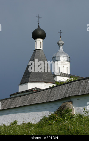 Le monastère de Ferapontov avec la célèbre de Dionisii fresques dans la région de Vologda, en Russie Banque D'Images