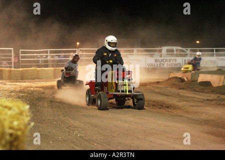 Les courses de tondeuse en Arizona Banque D'Images