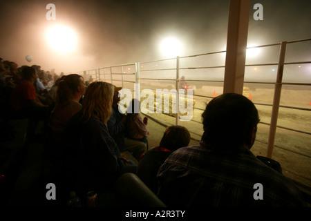 Les courses de tondeuse en Arizona Banque D'Images