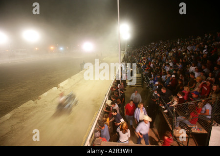 Les courses de tondeuse en Arizona Banque D'Images