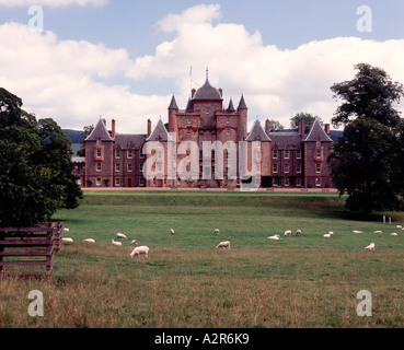 Thirlestane Castle, Lauder, Ecosse Banque D'Images