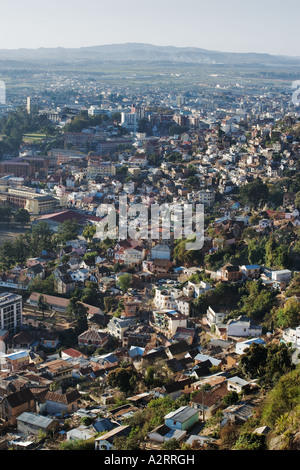 La Ville d'Antananarivo de mille est la capitale de Madagascar, avec une population de 1 403 449 Madagascar Banque D'Images