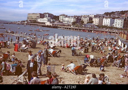 'Madeira Cove Beach, 'Weston Super Mare', Somerset, ^1960' Banque D'Images