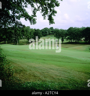 Terrain de golf conçu par Ronald FREAM ARCANGUES PAYS BASQUE FRANCE Banque D'Images