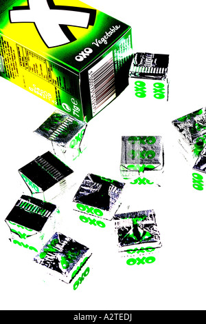Cubes oxo Banque D'Images