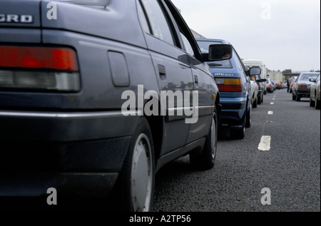 Embouteillage sur M25 Banque D'Images