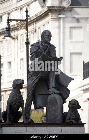 Statue de Sir Robert Grosvenor premier marquis de Westminster le Wilton ...