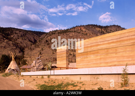 Nk'Mip Desert Cultural Centre, Osoyoos, en Colombie-Britannique, au sud de l'Okanagan, Colombie-Britannique, Canada - désert de Sonora Banque D'Images