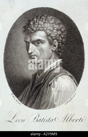 Leon Battista Alberti Banque D'Images
