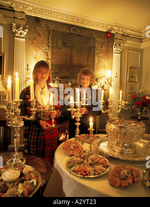 Dame Catherine maxwell stuart mère ecosse château traquire Banque D'Images