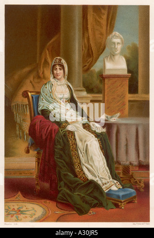 Maria Bonaparte Mère Banque D'Images