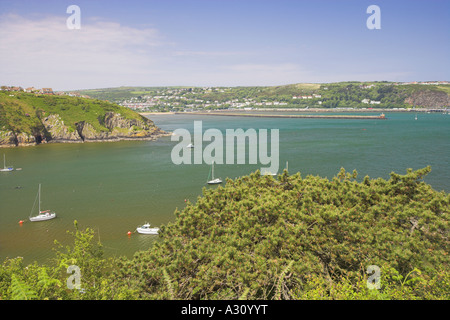 Fishguard bay à l'ouest Banque D'Images