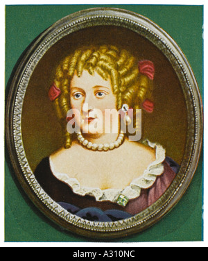 Montespan Miniature Mme Banque D'Images