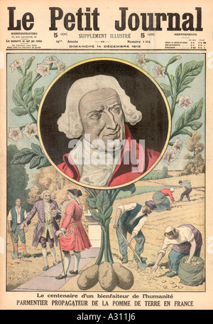 Aa Parmentier P Journal Banque D'Images