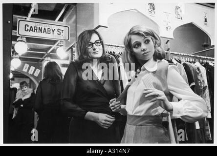 Carnaby Street Boutique Banque D'Images