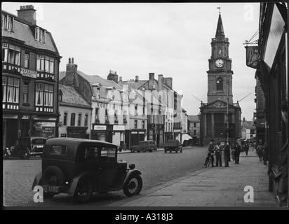 Berwick High Street Banque D'Images