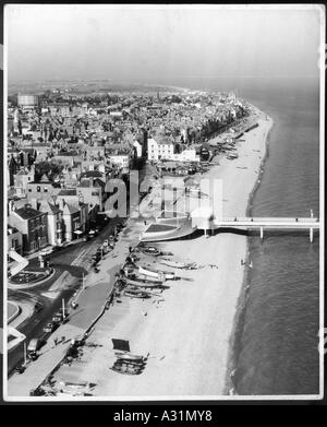 Traiter Vue aérienne Banque D'Images