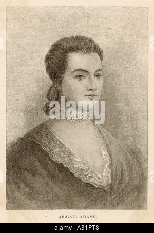 Abigail Adams Banque D'Images