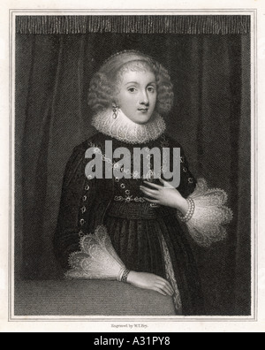 Marie Comtesse Pembroke Banque D'Images