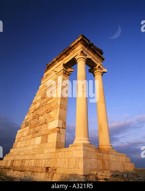 Cy - Chypre : le sanctuaire d'apollon hylates à kourion à curium Banque D'Images