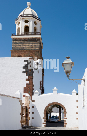 Iglesia de Nuestra Señora de Guadalupe, Teguise, Lanzarote, îles Canaries, Espagne Banque D'Images